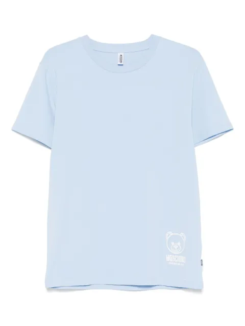 Moschino Teddy Bear-print T-shirt Blue A07034406
