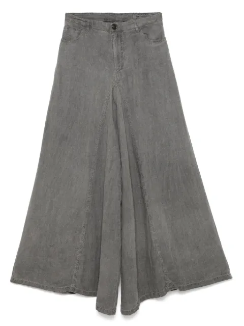 White Sand Jessica palazzo pants Grey 25SD8510TFR