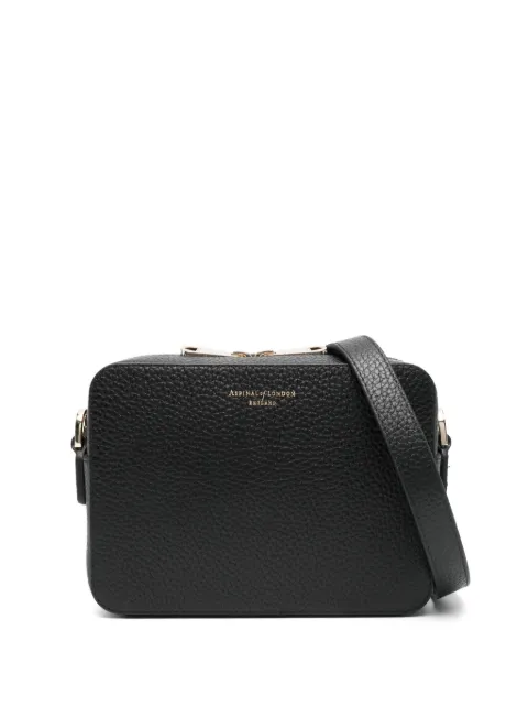 Aspinal Of London leather cross body bag Black 042307114110000