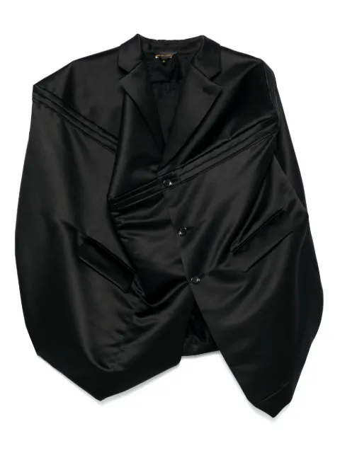 Comme Des Garçons deconstructed gilet Black GOJ028