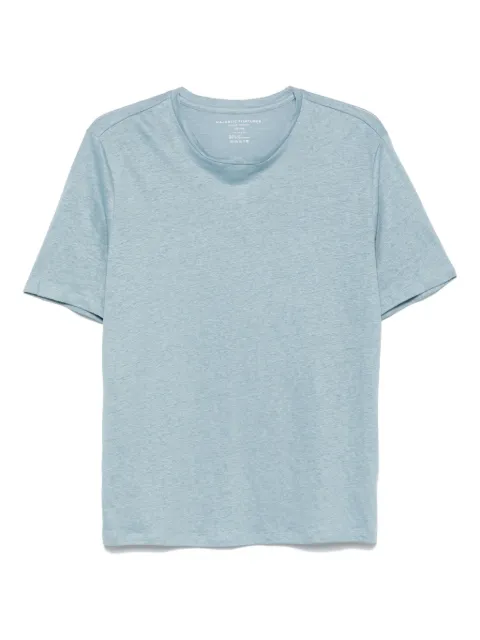 Majestic Filatures crew-neck T-shirt Blue M011HTS019