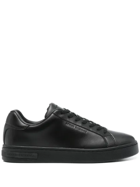 Armani Exchange leather sneakers Black XM000141AF11912