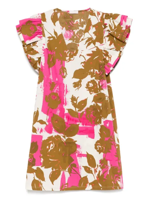 LIU JO poplin mini dress Pink WA5358T4853