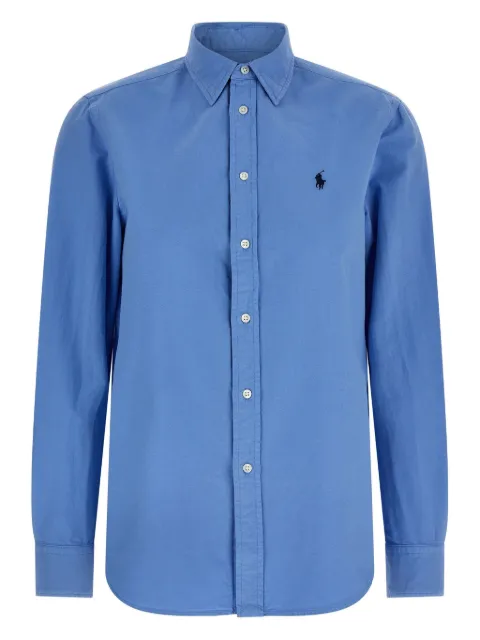 Polo Ralph Lauren Polo Pony-embroidered shirt Blue 211970737002