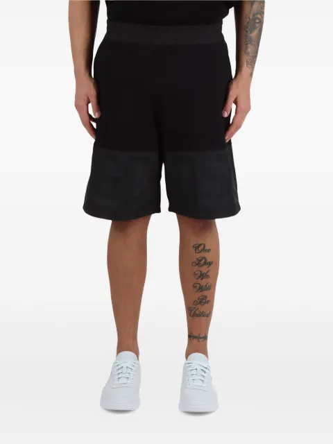 GCDS cotton track shorts Black B1CM3102JI1