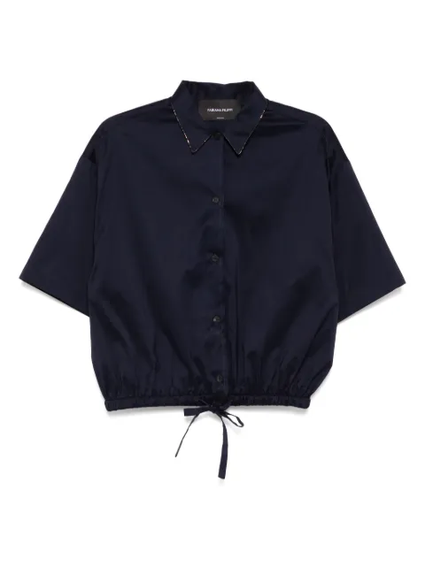 Fabiana Filippi short sleeves shirt Blue GCD275F592L362
