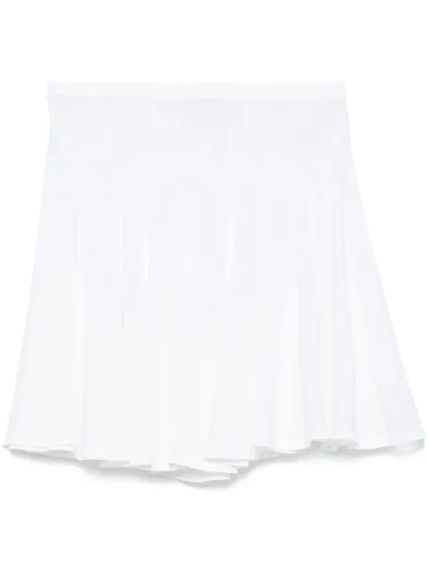 Alaïa mini skater skirt White AA9J2306K053A