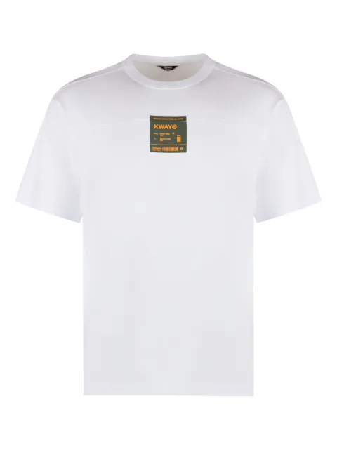 K-Way Fantome cotton t-shirt White K5127FW