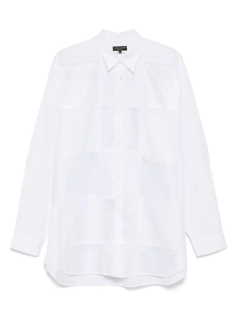 Comme des Garçons Homme Plus perforated-panel shirt POB001051