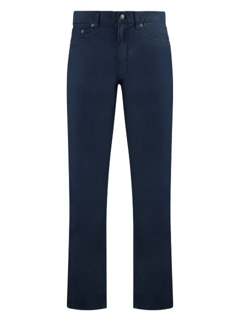 Gant logo-patch straight-leg jeans Blue 1000306