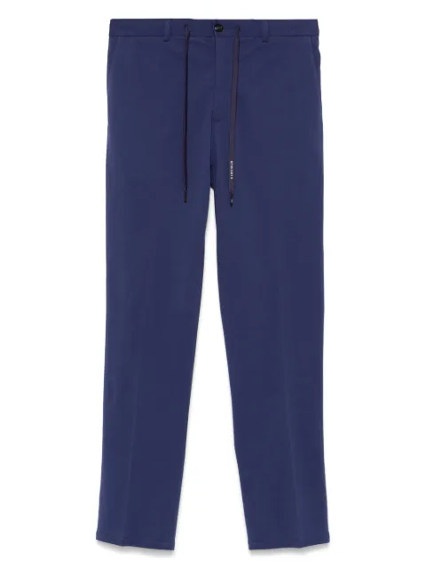 Circolo 1901 piqué-weave trousers Blue CN4667