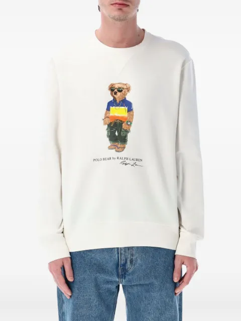 Polo Ralph Lauren Polo Bear-graphic sweatshirt White 710973146001