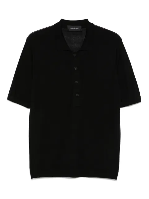 Tagliatore Wiley polo shirt Black WILEYPWE2508