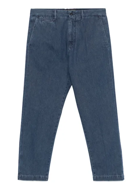 Incotex logo-embroidered jeans Blue 10S30260608