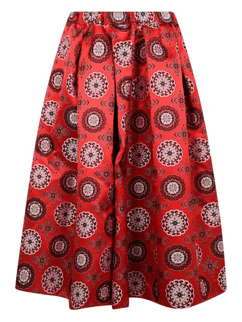 Comme Des Garçons cropped trousers Red GOP003