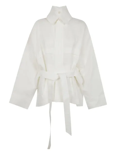 Issey Miyake Hempen jacket White IM56FC552
