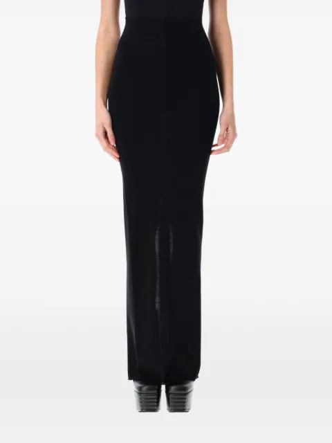 Rick Owens Pillar skirt Black RO01E7679M09