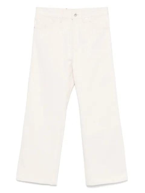 Jil Sander logo-patch jeans Neutrals J40KA0263J46545