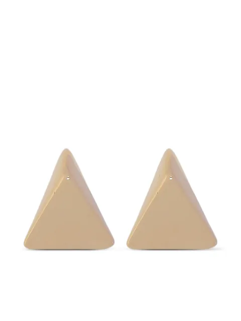 Federica Tosi triangular stud earrings Gold FT25EA08