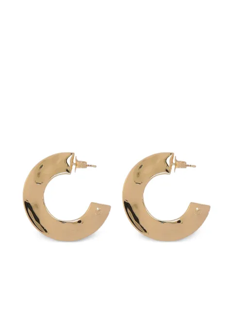 Federica Tosi Mindy curved hoop earrings Gold FT25EA06