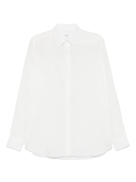 Lardini pointed-collar shirt White ESNAVIDESC1907