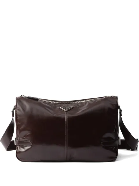 Prada leather shoulder bag Brown 2VH187VOOO2CYR
