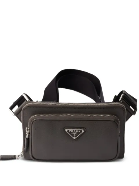 Prada Saffiano leather belt bag Grey 2VH156VOOO9Z2