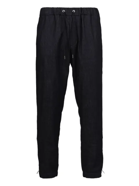 Moncler drawstring track pants Blue 2A00029K1091M668877A