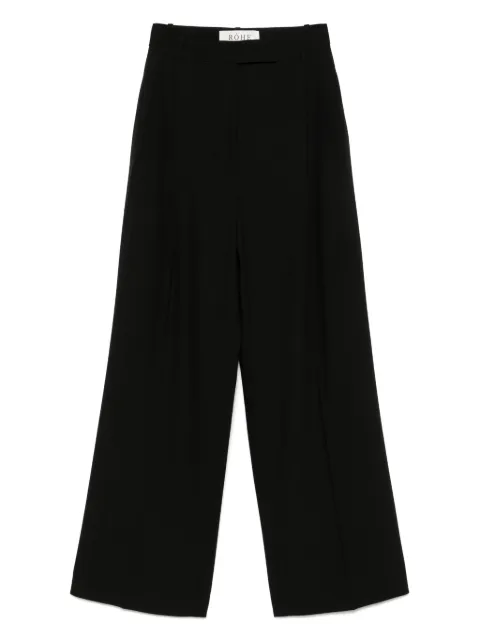 Róhe wool trousers Black 41530003