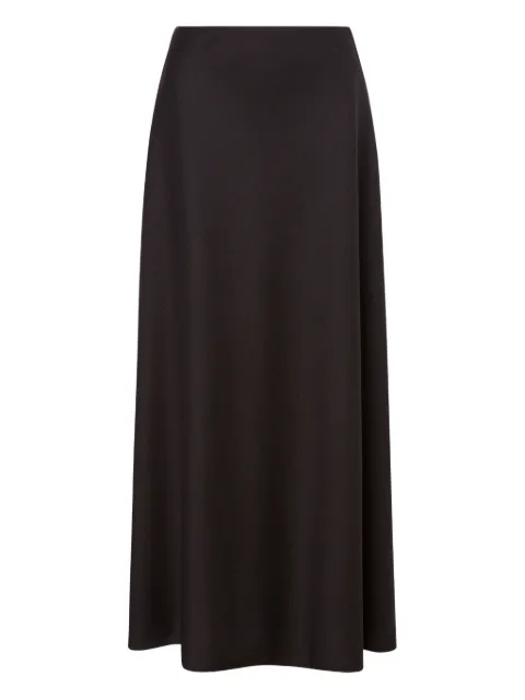 Alberta Ferretti high-waisted midi skirt Grey AEF252U01046635