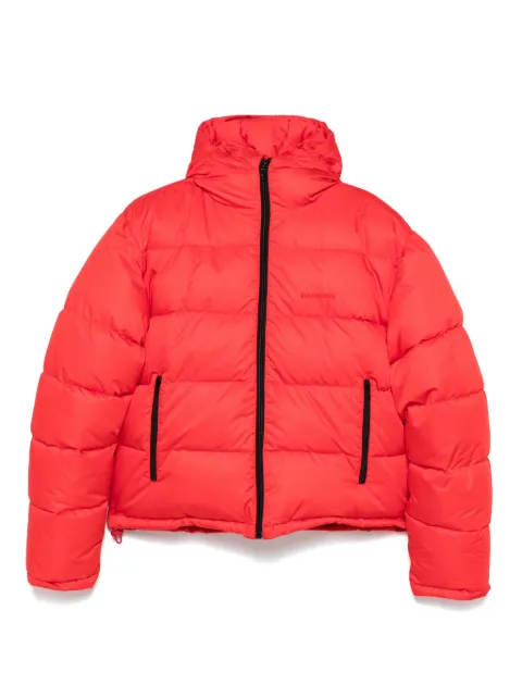 Balenciaga Pre-Owned 2020s logo-embroidered jacket Red BA1800FB