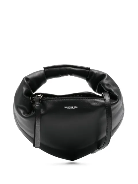FEDERICO CINA mini Tortellino tote bag Black FCCOMDTB0101
