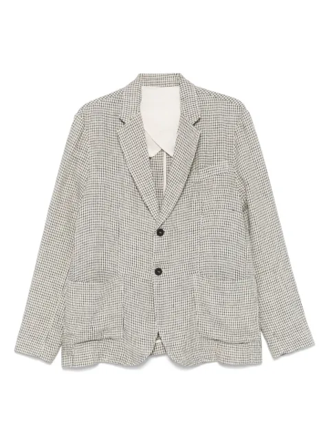 original vintage style checked jacket Neutrals OTIS208