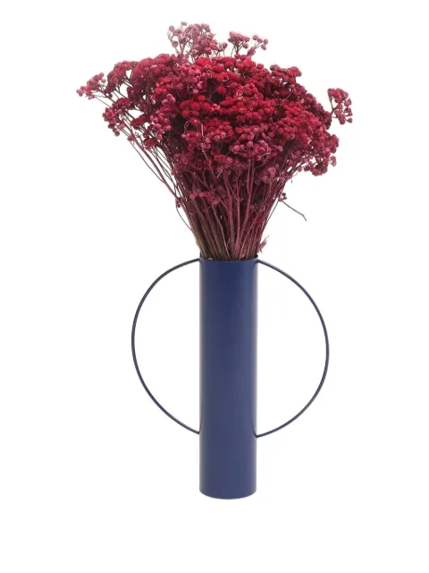 Tre Product cylindrical decorative vase Blue GV297MB