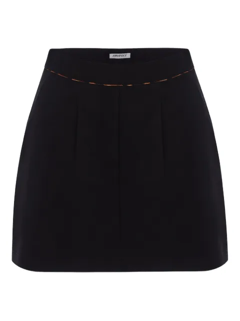 ANNAFOXY high-waisted tailored shorts Black BLACKGELSOSHORTSSKIRT
