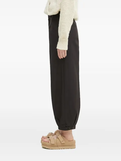 visvim pressed-crease trousers Black 325105008002