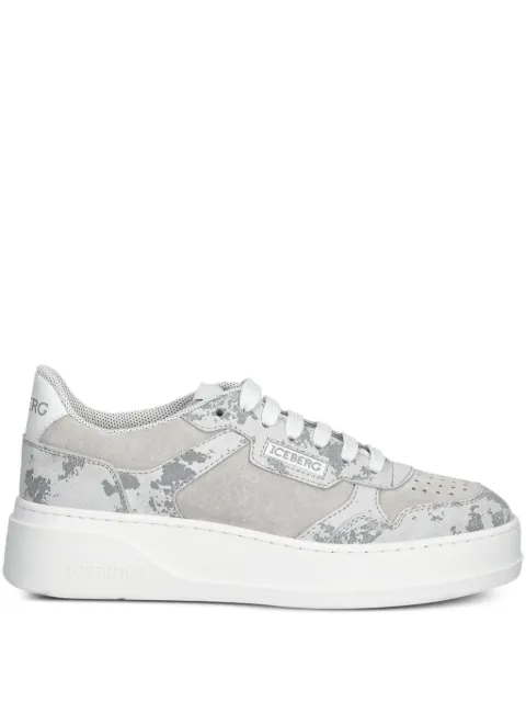 Iceberg camouflage platform sneakers Grey ID21130E