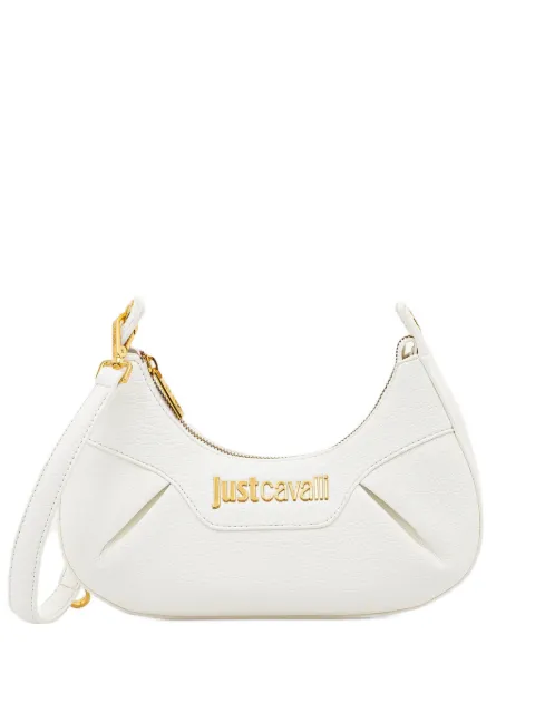 Just Cavalli logo-lettering shoulder bag White 78RA4BD2ZSB81