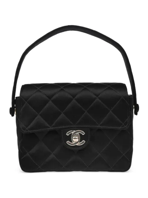 CHANEL Pre-Owned 1997 mini Classic Flap square handbag Black 4184763