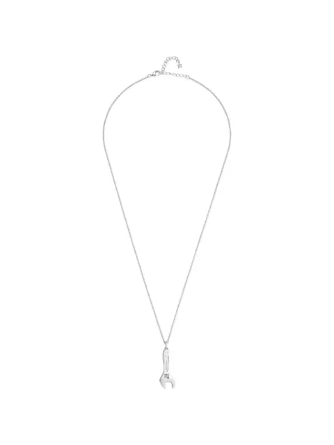 Mateo wrench-pendant necklace Silver ADJUSTABLEWRENCHNECKLACE
