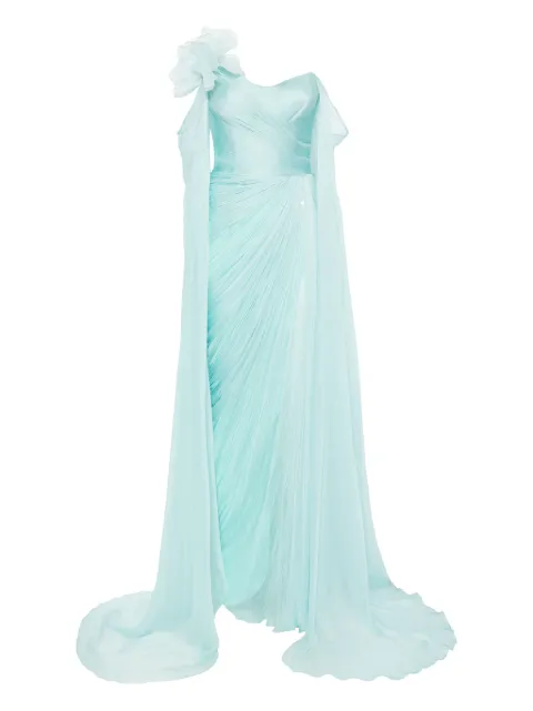 Iris Serban Ariel maxi dress Blue ARIEL