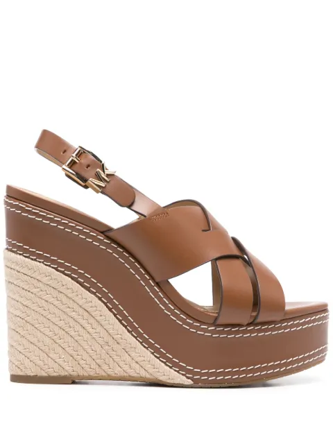 Michael Michael Kors 130mm Nora sandals Brown 40S5NOHS3L