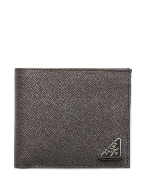 Prada textured bifold wallet Grey 2MO513QHH