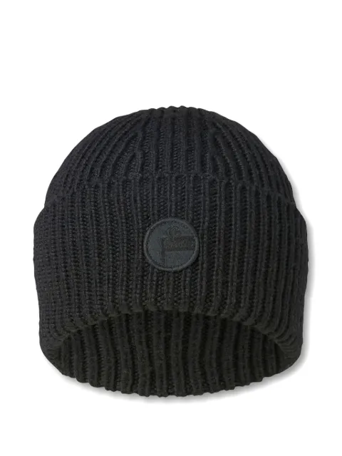 Fusalp merino wool beanie hat Black G3704