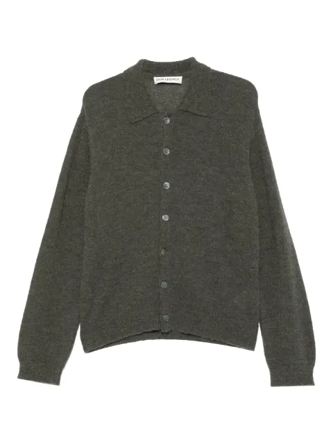 OUR LEGACY alpaca wool-blend cardigan Green M4253EM