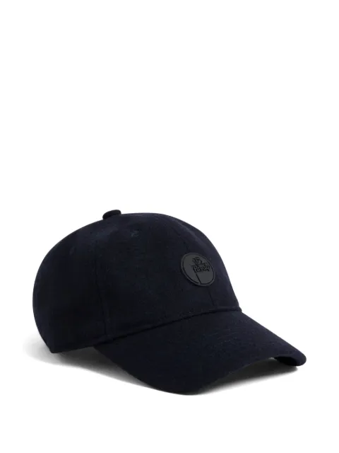 Fusalp logo-patch wool cap Blue A3706