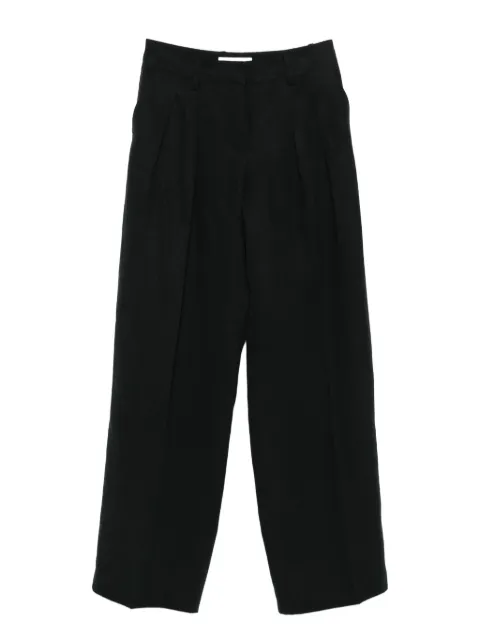 The Frankie Shop Daytona trousers Black DAYTONALINENPLEATE