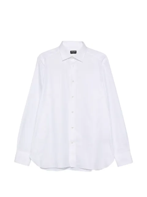 Zegna buttoned shirt White 801502A89MS0JI