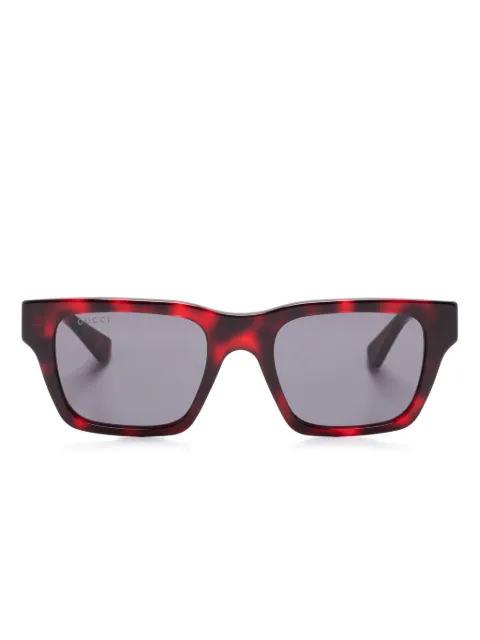 Gucci Eyewear square-frame sunglasses Red GG1889S