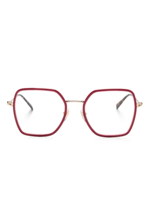 Gucci Eyewear square-frame glasses Red GG1850O004